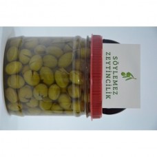 Kırma Yeşil Zeytin 1 Kg Lık Pet (HATAY ANTAKYA YÖRESİ EV YAPIMI)