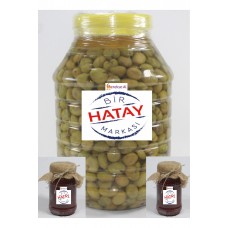 3'lü paket 1KG DOMATES SALÇASI 1KG BİBER SALÇASI (tatlı) 3 KG YEŞİL ZEYTİN