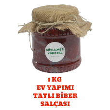 Hatay Yöresi Ev Yapımı Tatlı Biber Salçası 1 kg