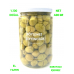 Hatay Antakya Yöresi %100 Doğal Kırma Yeşil Zeytin  (Net 400 gr) TATLILAŞTIRILMIŞ